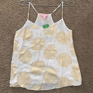 Lilly Pulitzer chiffon tank top